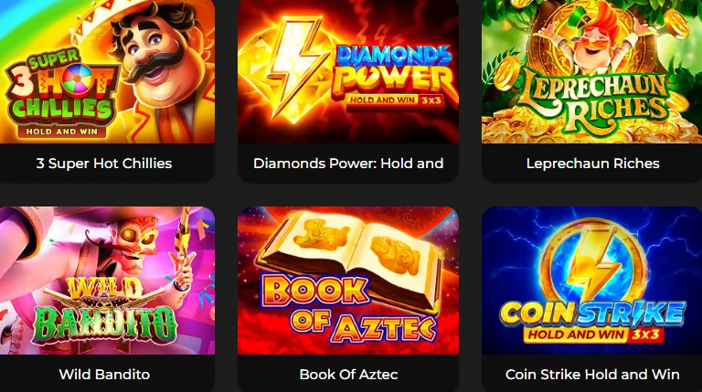 Captain Marlin casino games